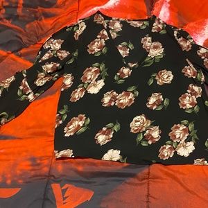 Women’s Floral Blouse